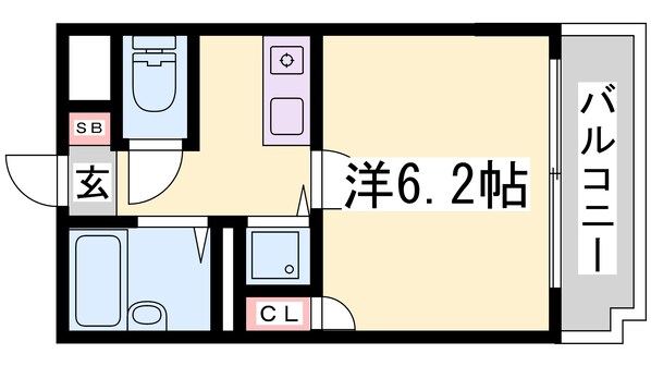 アネックス神戸の物件間取画像